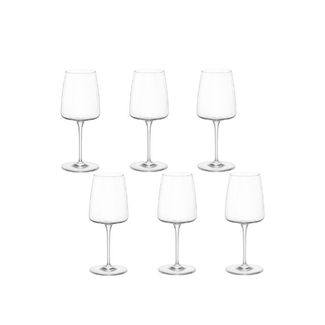 Set 6 pahare vin alb 378ml Bormioli Hexio