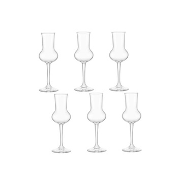 Set 6 pahare cu picior GRAPPA 81ml Bormioli Restaurant Set 6 pahare cu picior GRAPPA 81ml Bormioli Restaurant