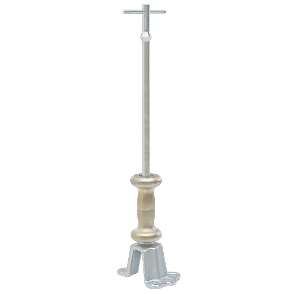 Extractor rulment roata cu ciocan culisant, vidaXL, Fier, 570 mm, 100-115 mm
