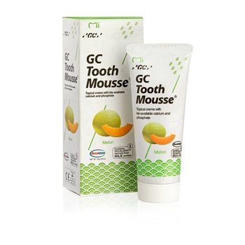 Crema topica pe baza de apa GC TOOTH MOUSSE, pepene galben, 40 g Crema topica pe baza de apa GC TOOTH MOUSSE, pepene galben, 40 g