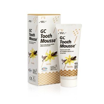 Crema topica pe baza de apa GC Tooth Mousse ,Vanilie,40gr Crema topica pe baza de apa GC Tooth Mousse ,Vanilie,40gr