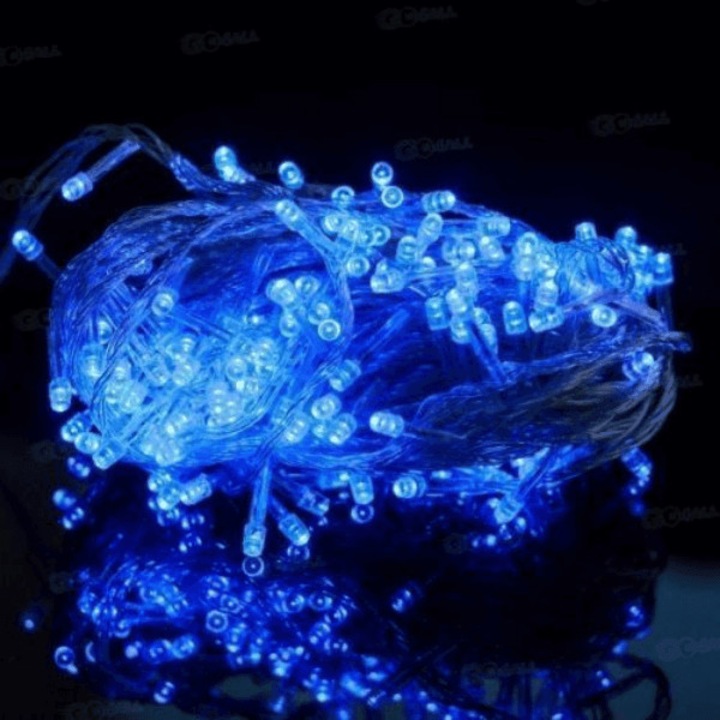 Instalatie de Craciun 100 Led-uri Albastre BellFyd 9m