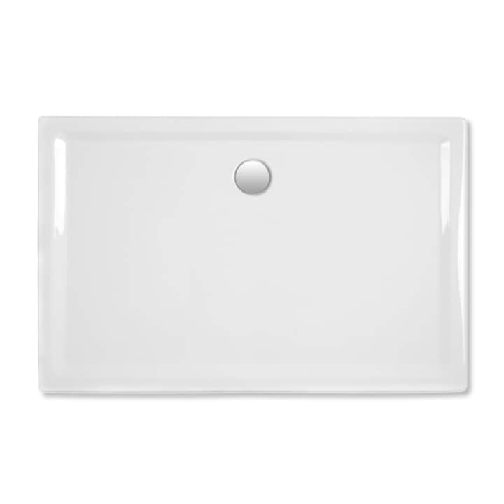 Cadita de dus slim Fibrex TASSA, material acril, 120x90 (cm)