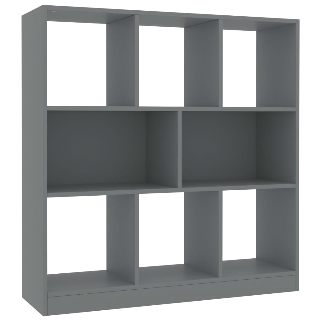 Biblioteca/ Servanta, vidaXL, PAL, 97,5 x 29,5 x 100 cm, Gri