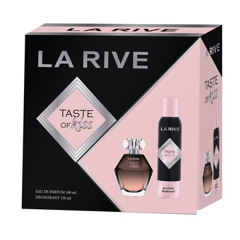 Set cadou La Rive Taste of Kiss parfum si deodorant Set cadou La Rive Taste of Kiss parfum si deodorant