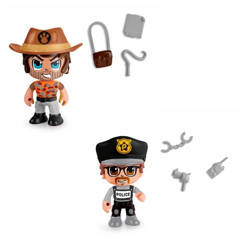 Set Famosa 2 Figurine PinyPon Politist si Hot