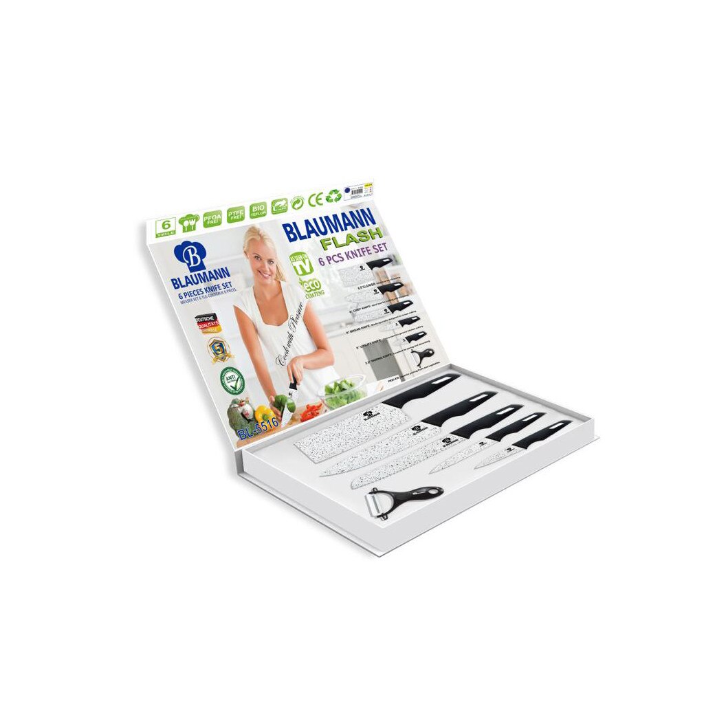 Set cutite, Blaumann, 6/set, BL-5516