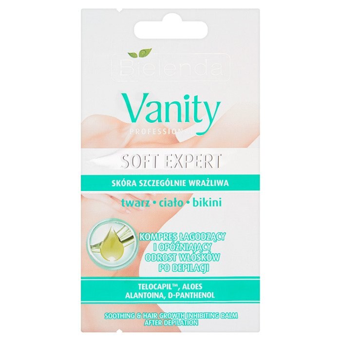 Balsam calmant dupa epilare Bielenda Vanity Soft Expert, 2x5 g