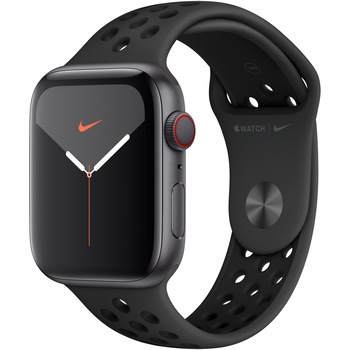 Apple Watch Nike 5, GPS, Cellular, Carcasa Space Grey Aluminium 44mm, Anthracite/Black Nike Sport Band - S/M & M/L Apple Watch Nike 5, GPS, Cellular, Carcasa Space Grey Aluminium 44mm, Anthracite/Black Nike Sport Band - S/M & M/L