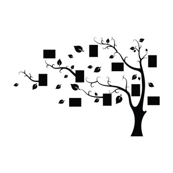 Sticker decorativ - Copacul amintirilor - Negru 169x115 cm - 4Decor Sticker decorativ - Copacul amintirilor - Negru 169x115 cm - 4Decor