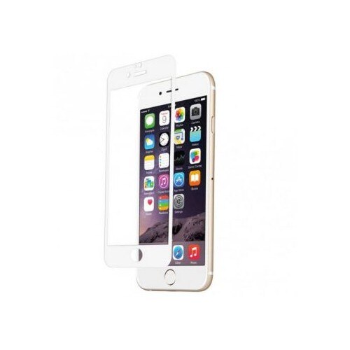 Folie de protectie Mobile Tuning pentru Iphone 6 Plus White tempered glass