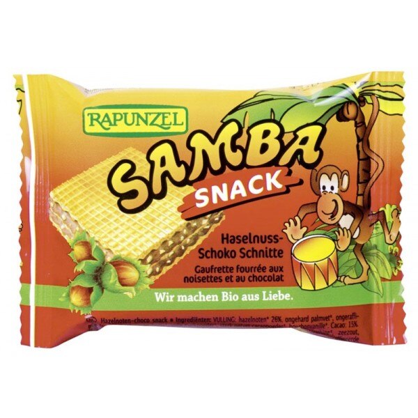 Samba snack napolitane , Rapunzel, 25g