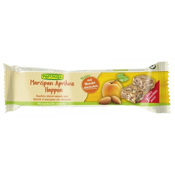 Baton cu martipan si caise, Rapunzel, 50g