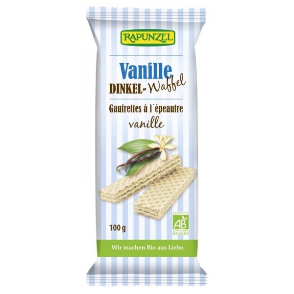 Napolitane cu vanilie , Rapunzel, 100g