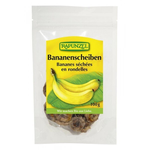 Rondele de banana, Rapunzel, 100g