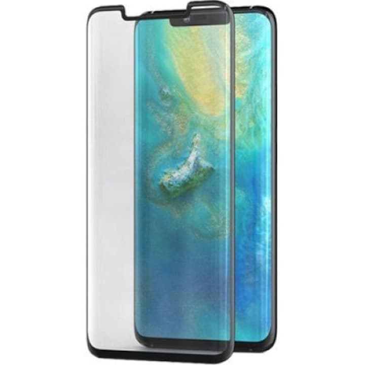 Telgo Ívelt üvegfólia, Huawei Mate 30 Pro telefonhoz, teljes felületen ragasztós