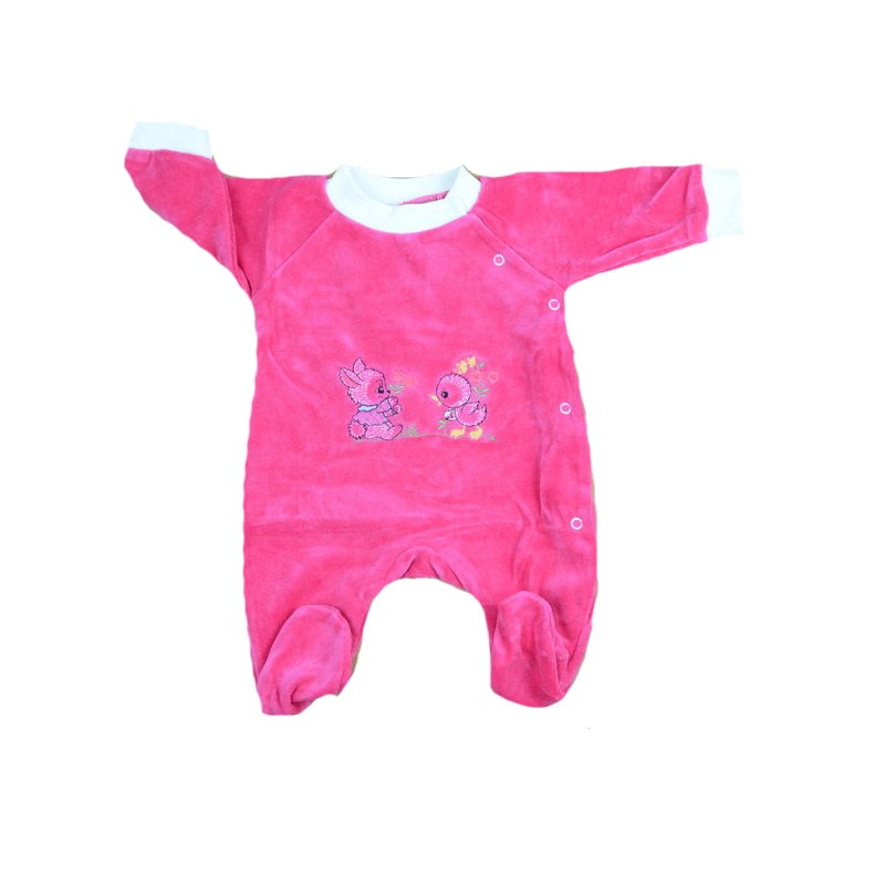 Salopeta bebelusi Pifou Model 16 M16-F, Fucsia, 56 cm