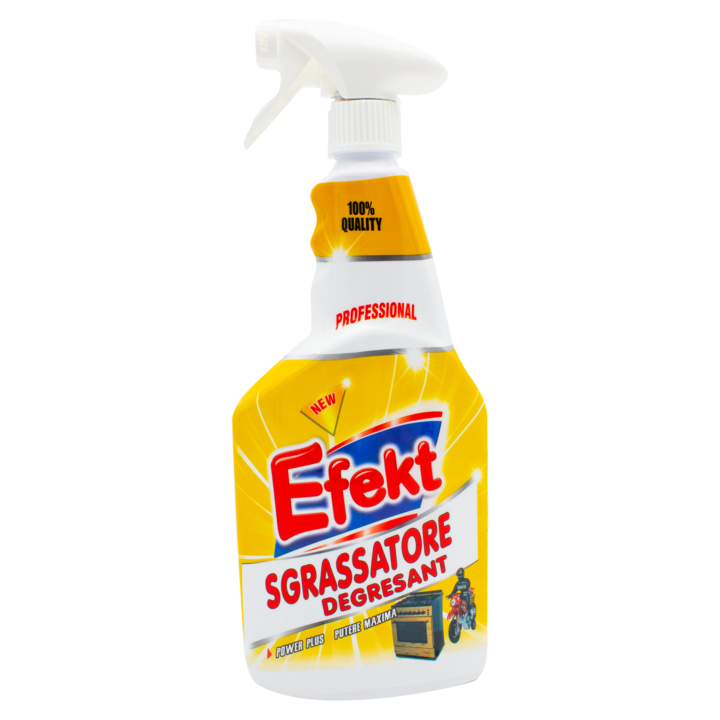 Solutie degresanta cu pulverizator, Sgrassatore Efekt - 750 ml