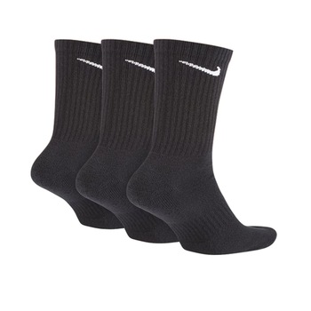 Set Sosete Nike Cushion Crew 3 Pack SX7664-010, barbati, negru, 38-42 Set Sosete Nike Cushion Crew 3 Pack SX7664-010, barbati, negru, 38-42