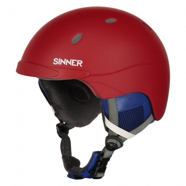 Casca pentru schi si snowboard Sinner Titan Rosu Mat XL