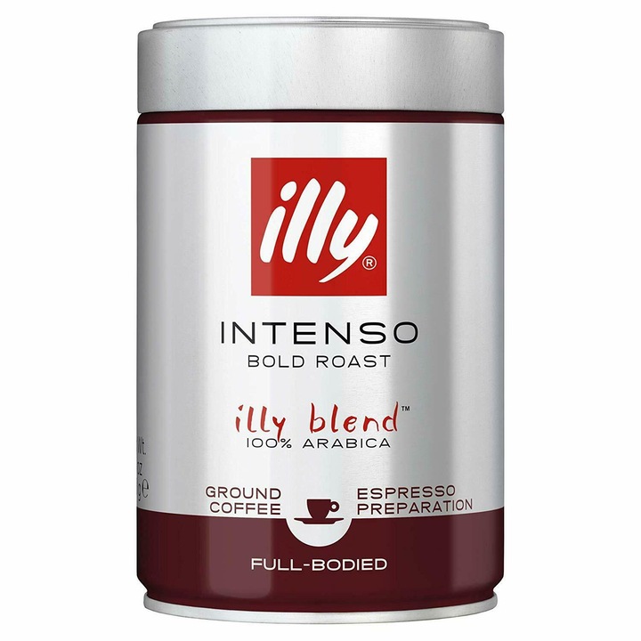 Cafea macinta Illy Intenso, 250g