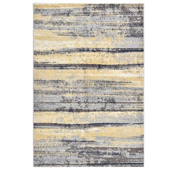 Covor vidaXL, Polipropilena, 120 x 170 cm, 1380 g/m², 9 mm, Gri si bej Covor vidaXL, Polipropilena, 120 x 170 cm, 1380 g/m², 9 mm, Gri si bej