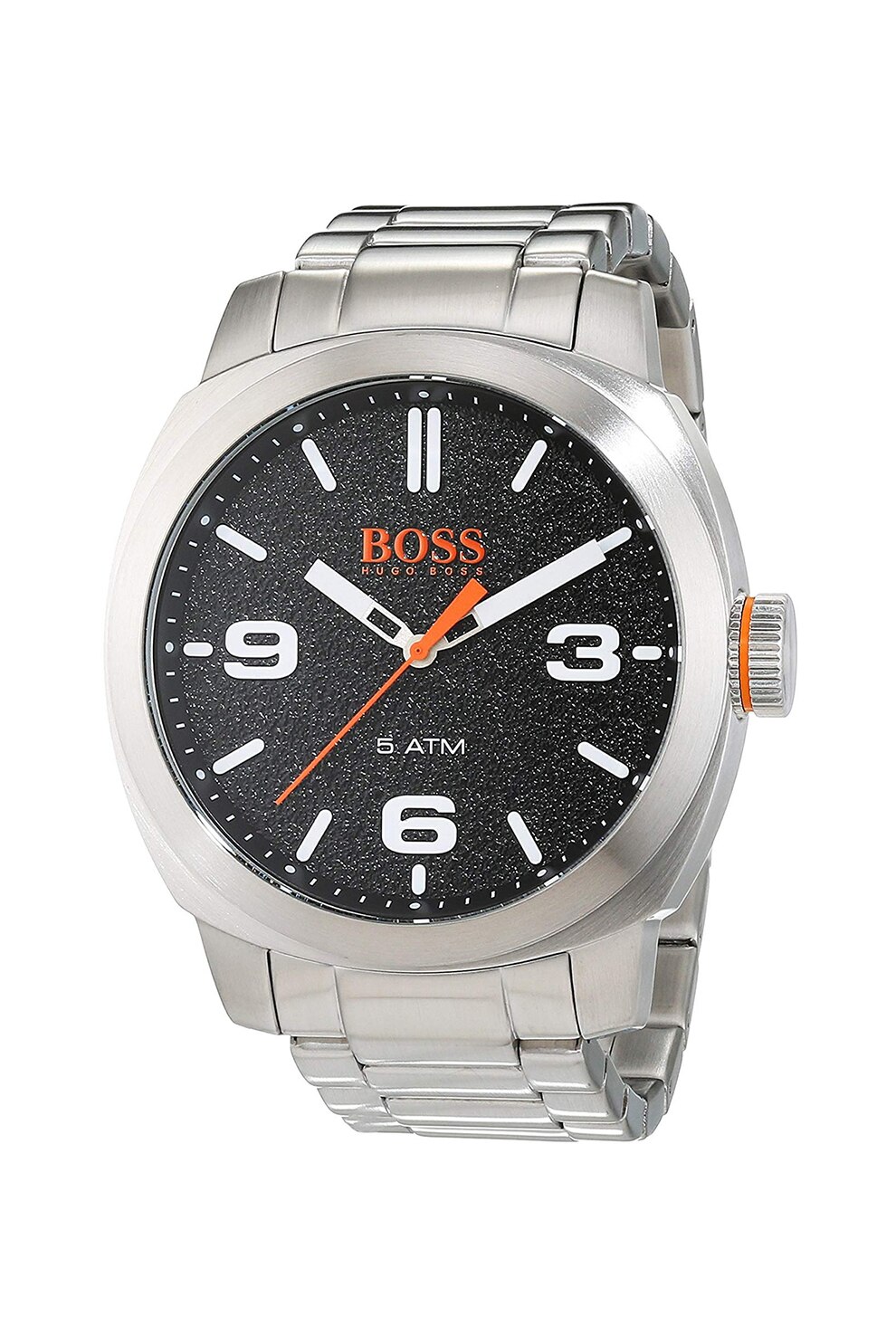 Hugo Boss Orange, Ceas Quartz Cu Bratara De Otel Inoxidabil, Argintiu ...