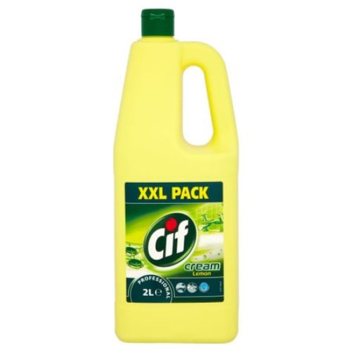 Crema pentru curatat suprafete bucatarie Cif Cream Lemon Fresh, 2L