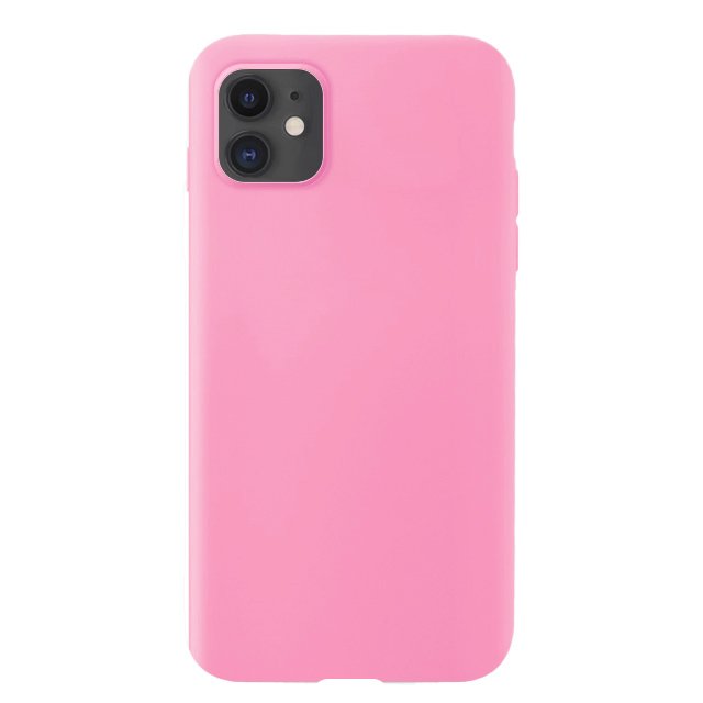 Husa iPhone 11 Silicone Roz