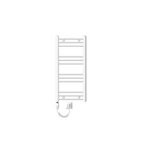 radiator calorifer baie electric cu termostat 300 w ecd germany model sahara 400 x 800 mm alb curbat racordare laterala port-prosop imagen 30_0_
0