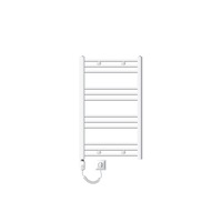 radiator calorifer baie electric cu termostat 600 w ecd germany model sahara 600 x 800 mm alb drept racordare laterala port-prosop imagen 39_0_
0