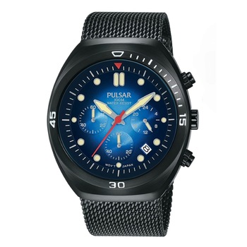 Ceas barbatesc Pulsar PT3951X2 Chrono.curea de schimb 42mm, 10ATM, Negru Ceas barbatesc Pulsar PT3951X2 Chrono.curea de schimb 42mm, 10ATM, Negru