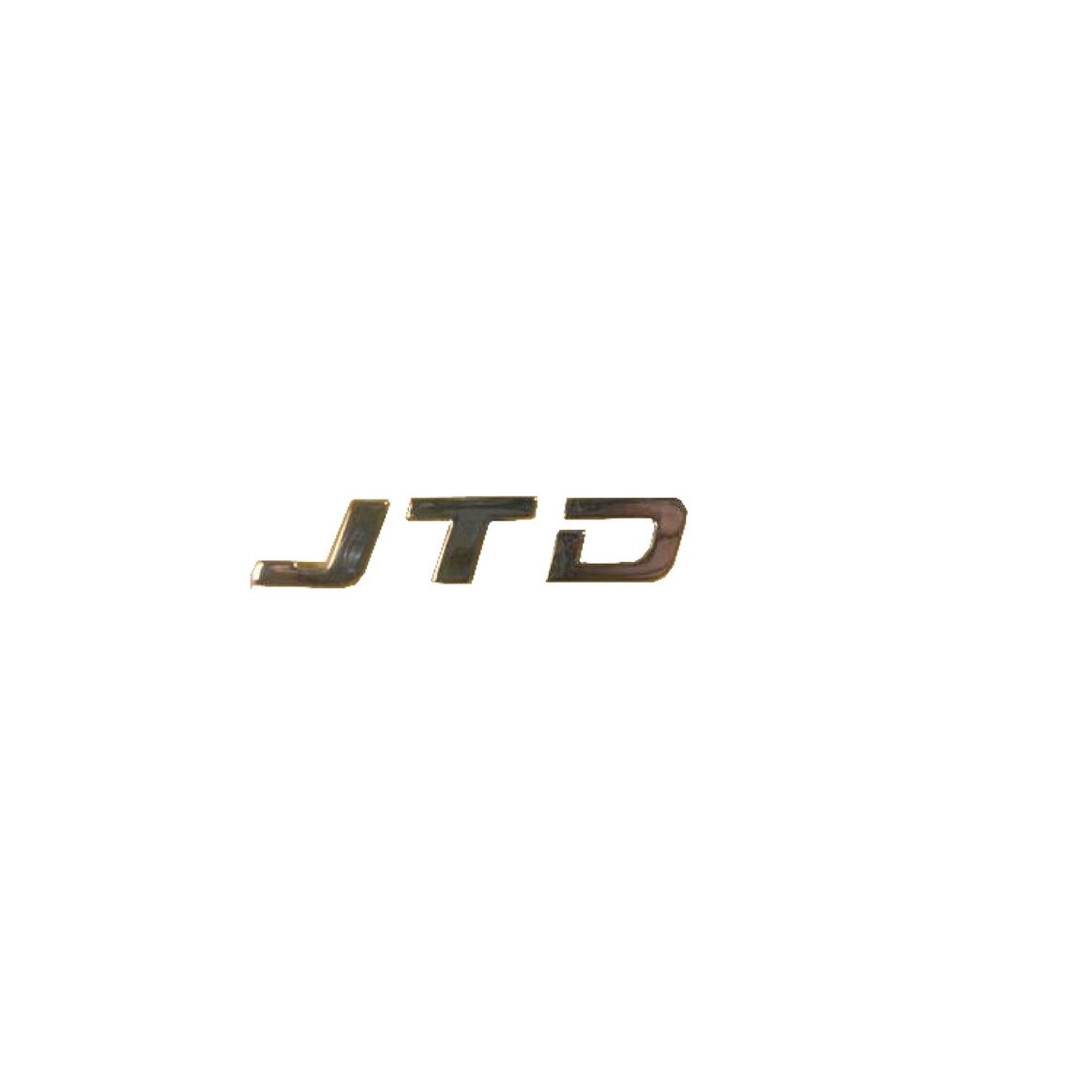 Emblema ''JTD'' Fiat Punto/ Bravo/ Doblo/ Qubo/ Stilo/ Scudo/ Panda