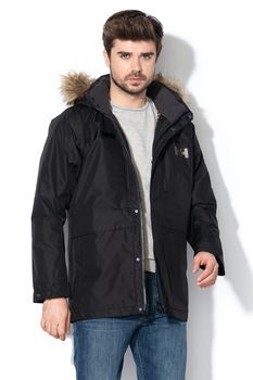 Helly Hansen, Jacheta parka regular fit impermeabila, din material respirabil Coastal 2, Negru Helly Hansen, Jacheta parka regular fit impermeabila, din material respirabil Coastal 2, Negru