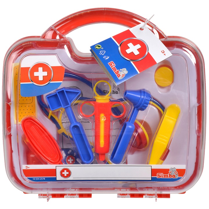 Set de joaca Simba - Trusa doctor cu 11 accesorii