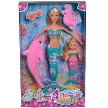 Papusa Steffi Love - Mermaid Friends Papusa Steffi Love - Mermaid Friends