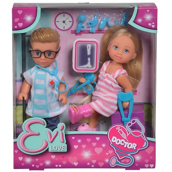 Set de joaca Evi Love - Doctor, 12 cm Set de joaca Evi Love - Doctor, 12 cm