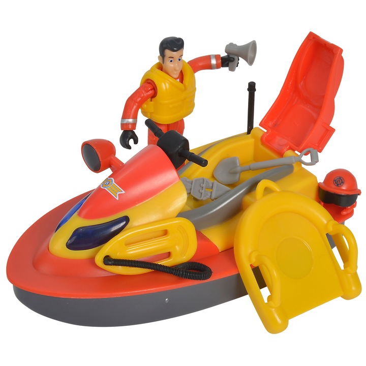 Set de joaca Fireman Sam - Juno, Jet Ski