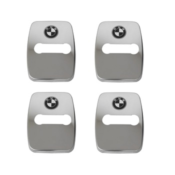 Set 4 Buc Capac Decorativ Metalic Crom Lucios Incuietoare Usa BMW Set 4 Buc Capac Decorativ Metalic Crom Lucios Incuietoare Usa BMW