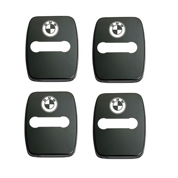 Set 4 Buc Capac Decorativ Metalic Negru Incuietoare Usa BMW Set 4 Buc Capac Decorativ Metalic Negru Incuietoare Usa BMW