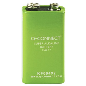 Baterie Alcalina Q-CONNECT R61, 9 V, 1 Buc/Set Baterie Alcalina Q-CONNECT R61, 9 V, 1 Buc/Set