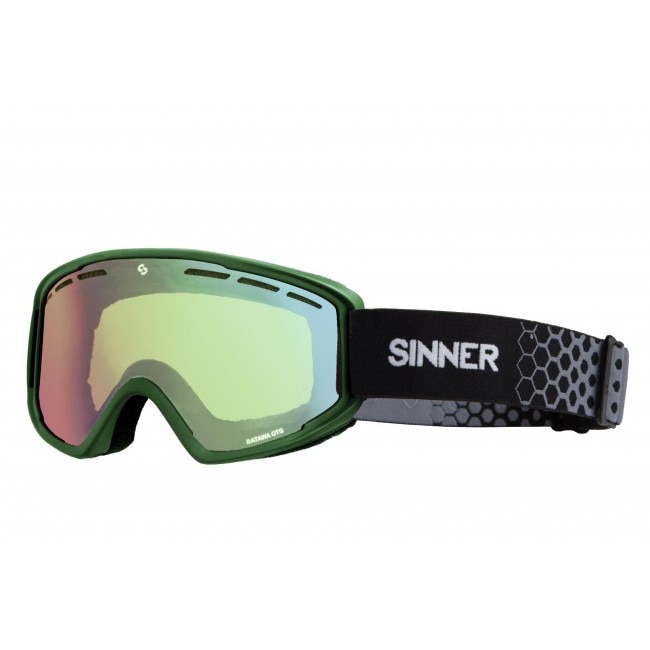 Ochelari schi si snowboard Sinner Batawa OTG Verde