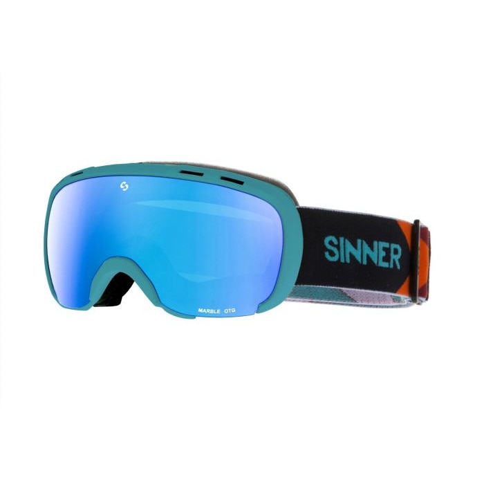 Ochelari schi si snowboard Sinner Marble OTG Albastru