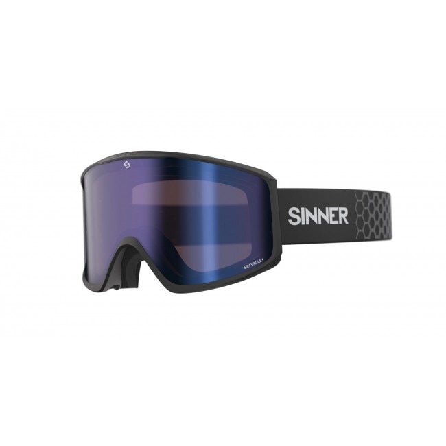 Ochelari schi si snowboard Sinner Sin Valley Negru,cu doua lentile