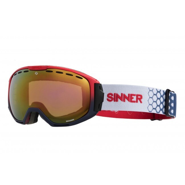 Ochelari schi si snowboard Sinner Mohawk Rosu