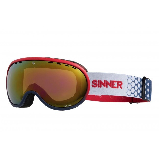 Ochelari schi si snowboard Sinner Vorlage Rosu