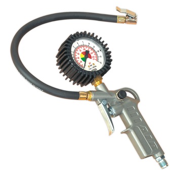 Pistol umflat roti cu manometru, Sealey Pistol umflat roti cu manometru, Sealey