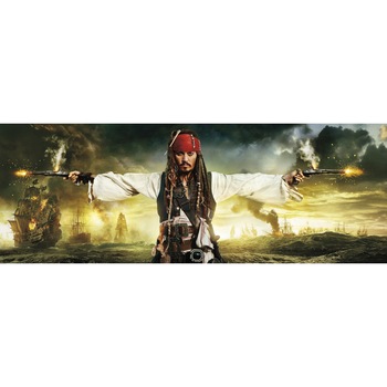 Fototapet copii cu Pirati 1-419 multicolor 202cm x 73cm Fototapet copii cu Pirati 1-419 multicolor 202cm x 73cm