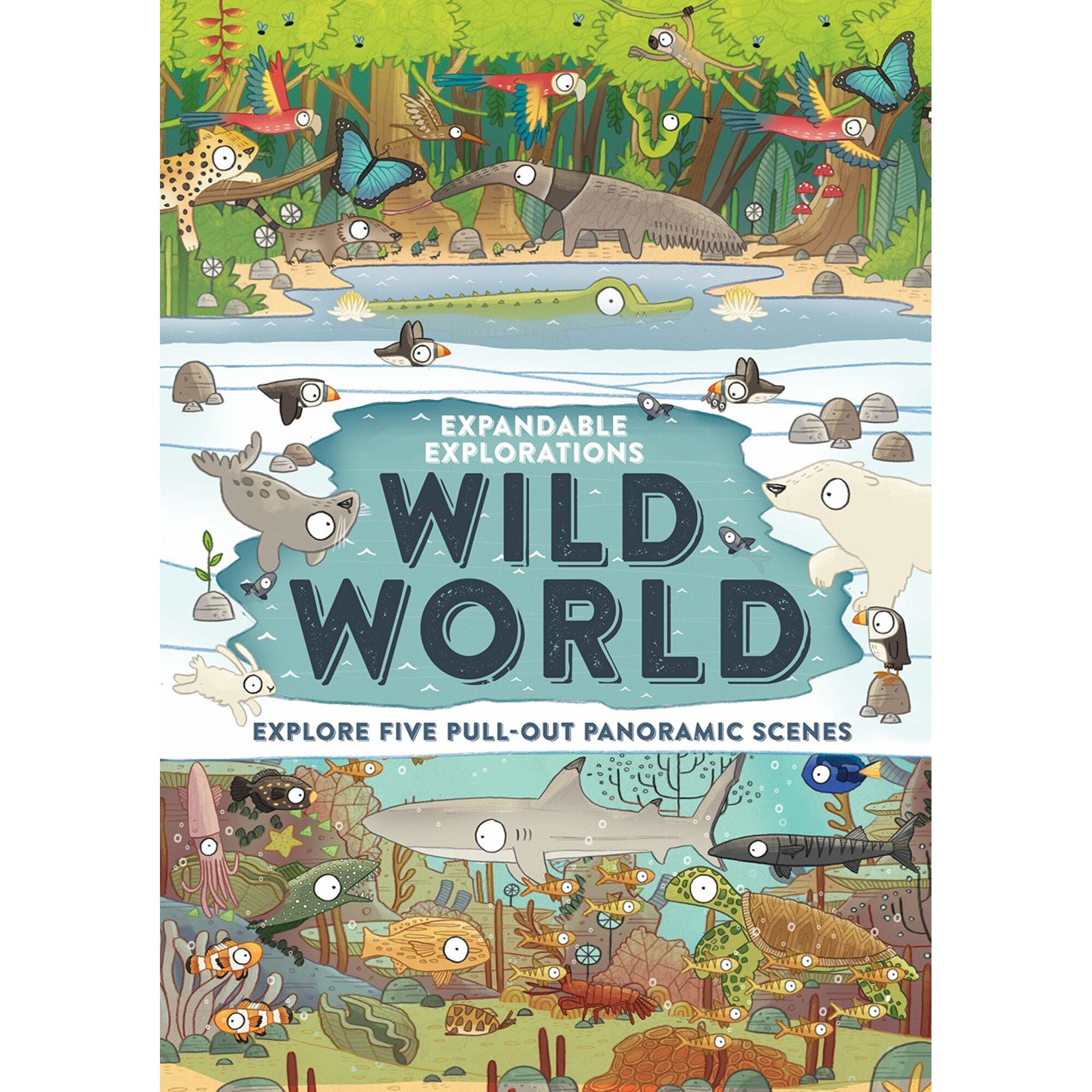 Expandable Explorations: Wild World - Camilla de la Bedoyere,Brendan Kearney