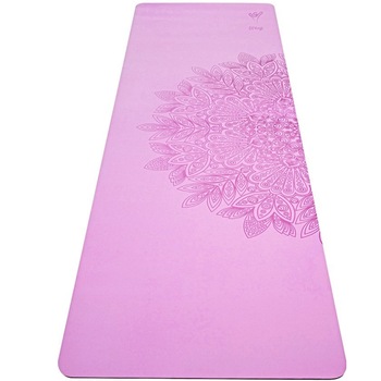 Saltea Fitness/Yoga/Pilates/Exercitii Profesionala cu Mandala, DIYogi, Mov, Curea Transport Inclusa,183 x 61 cm Saltea Fitness/Yoga/Pilates/Exercitii Profesionala cu Mandala, DIYogi, Mov, Curea Transport Inclusa,183 x 61 cm